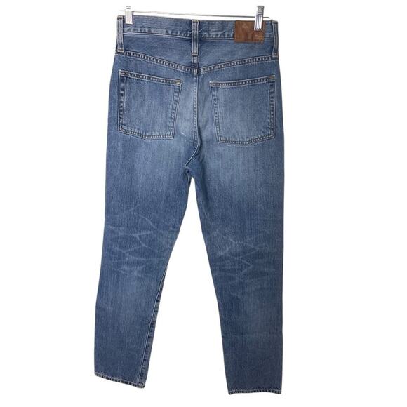 Rivet & Thread Limited Edition High-Rise Slim Boyjeans: Thigh-Patch, Urban, 25” - Picture 7 of 11